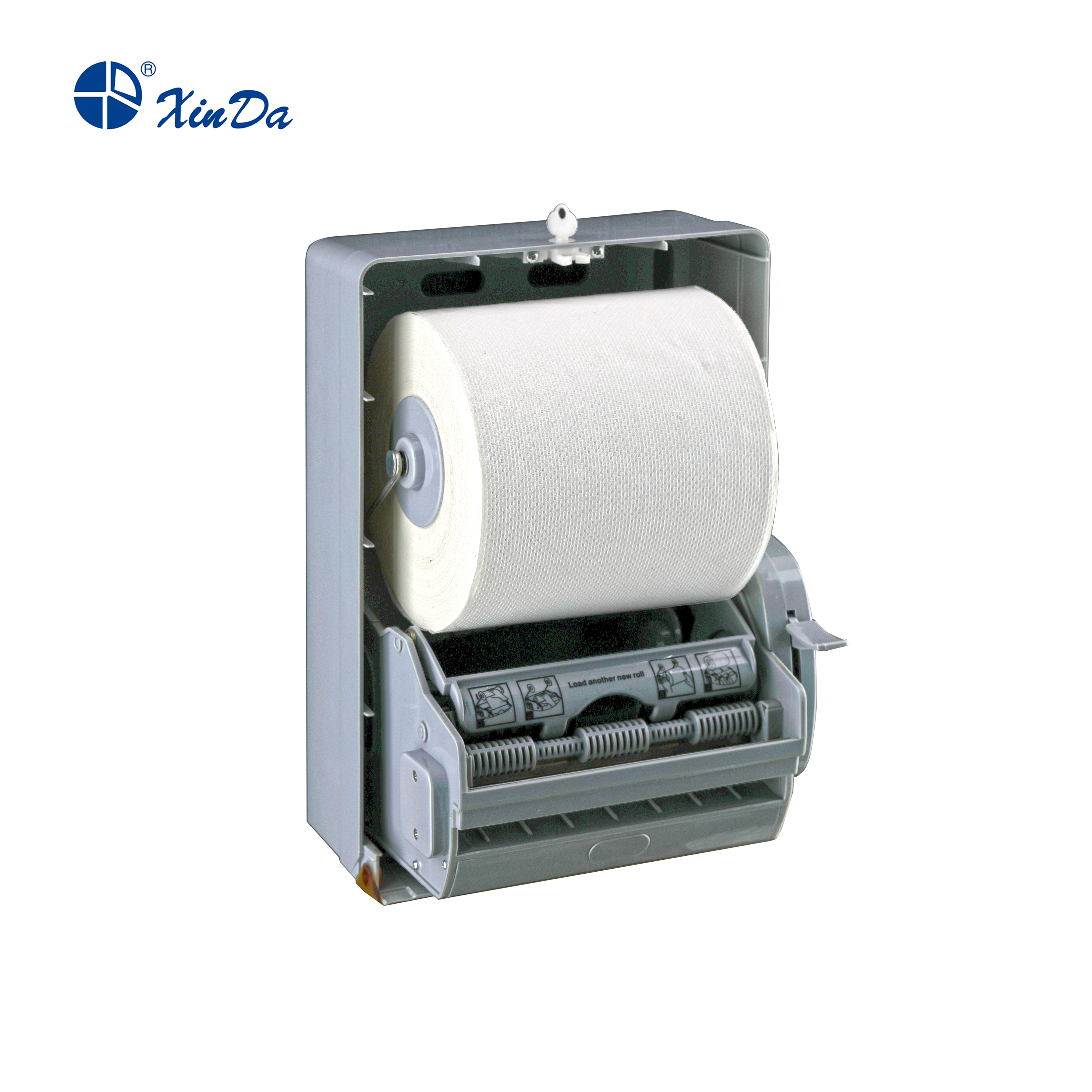 Die XinDa CZQ20s nachfüllbaren Tissue-Boxen ABS-Kunststoff-Papierhalter Typ Serviettenspender CD-8098 Papierspender
